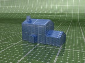 Solar panel house