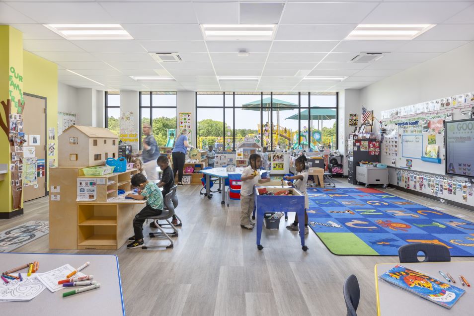 new construction of an elementary school